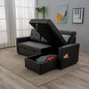 Universal Sofa Bed Corner - Fabric Sofa Bed with Storage & Reversible Chaise