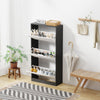3 Drawer Shoe Cabinet Cupboard Storage Footwear Stand Wooden Rack Grey / White