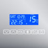 LED Bluetooth Bathroom Mirror Cabinet With Shaver Socket Demister Pad 630×650mm