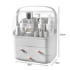 XLarge Cosmetic Skincare Organiser Tabletop Make-Up Storage Case 2 Drawers Box