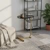 C-shaped Side End Table Small Coffee Table Living Room Bedroom Sofa Bed Tray
