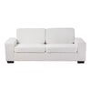 3 Seater Sofa Modern Teddy Velvet Fabric Fleece Couch Love Seat Settee Bedroom