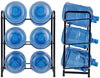 Water Bottle Storage Rack Carbon Steel Water Jug Holder Organizer Garage Ltd Gym