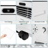 3-in-1 Portable Air Conditioner Rooms Ac Units w/ Remote Control & LED Display