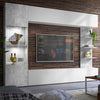 DAKO wall unit LANDAM display cabinet living room storage with LED
