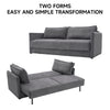 Click Clack 2-3 Seater Sofa Bed Couch Armchair Sleeper Pull Out Settee Bedroom
