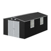 10×16FT Outdoor Storage Shed Tool Room Parking Room Utility Room 4 Windows