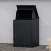Outdoor Waterproof Parcel Delivery Drop Box Lockable Storage Letter Post Box+Key