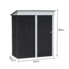 Metal 5x3FT Steel Sheds Outdoor Storage Garden Shed Pent Roof Tools Storage UK