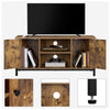 TV Stand Cabinet Storage TV Table TV Console Unit with Shelves for Living Room