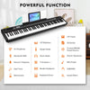Mustar 88 Semi Weighted Keys Digital Piano Portable Keyboard Pedal Stand MIDI