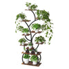Plant Display Stand Indoor Outdoor Garden Flower Pot Shelf Rack with Grow Light