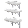 Folding Wall Mounted Table Drop-leaf Dining Table Laptop PC Desk Storage Shelf