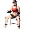 Adjustable BDSM Bondage Chair w/Restraints|Heavy Duty Adult Love Chair|Discreet