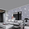 10m Self Adhesive 3D Feather Wall Paper Decor Sticky Wallpaper Tv Backdrop Stick