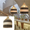 NEW Bamboo Rattan Pendant Light Handmade Weaving Lighting Ceiling Lamp Novelty