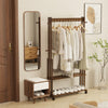 Heavy Duty Clothes Rack Rail Garment Stand Adjustable Shelves Portable Organizer