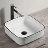 Bathroom Cloakroom Vanity Ceramic Wash Basin Sink Countertop / Wall Mount Modern