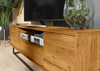 200cm Loft Retro Industrial TV Unit | Vintage Oak Cabinet | Cupboard Sideboard