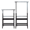 Folding Saw Horse Trestle Twin Pack Pair Trestle Stand Sawhorse 200kg Work Bench