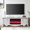180CM Fireplace TV Stand Cabinet Fire Logs Heater 7 Flame Color with WIFi