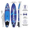 11FT Inflatable Stand Up Paddle Board SUP Surfboard Complete Kit with Kayak Seat