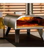 Pizza Oven Outdoor – For Tabletop with Stone Included – Stainless Steel, Pellet