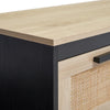 Retro Rattan Chest of Drawer Hallway Storage Display Cabinet Organiser Sideboard