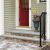 Iron Handrail Railing for Stairs 1-2 Steps Handrail for Garden Outdoor Step UK