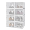 DIY Shoes Rack Cabinet Storage Organiser Interlocking Stackable Boxes PP Plastic