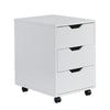 3/5 Drawer Mobile Filing Cabinets Printer Stand Pedestal Lockable Office Cabinet