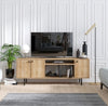 LUCAS TV Stand / TV Cabinet / TV Unit 150 cm / 2-Shelf /3 Door /Sapphire Oak