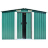 Metal Galvanized Steel Garden Shed Outdoor Bike Storage House Tool Sheds Roof