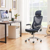 High Back Mesh Office Chair Ergonomic Desk Chair W/Headrest Adjustable Armrests
