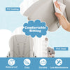 Baby Foldable High Chair Portable Feeding Sleep Playing Chair with wheels