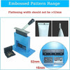 Manual Aluminum Tube Press Type Tail Sealing Machine with Coding