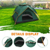 Portable Camping Tent 2-3 Person Automatic Instant Pop Up Tent for Hiking Canopy