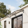 Door Canopy Awning Shelter Outdoor Porch Patio Front Back Window Roof Rain Cover