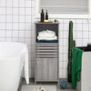 Grey Bathroom Under Sink Cabinet Basin Storage Cupboard Vanity Unit Furniture