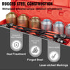 Press and Pull Sleeve Kit Bush Bearing Removal Kit 26PCS 45# Steel w/Case