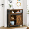 Industrial Storage Cabinet Small Rustic Sideboard Vintage Console Table Cupboard