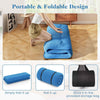 200 x 150 x 10cm Japanese Floor Mattress Futon Mattress Roll up Mattress-Navy