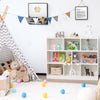 3 Tier Open Shelf Storage Cabinet Storage Cube Wooden Bookcase Display Shelf