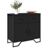 Sideboard Black 79.5x35.5x74.5 Engineered Wood W6W6