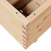 Garden Planter 110x40x49.5 Solid Wood Pine B0H2