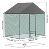 L/XL/XXL-Large Heavy Duty Walk-in Chicken Coop Duck Goose Poultry Runs Playpen