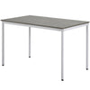 3-Piece Dining Table Set Table with Sturdy Metal Frame for Kitchen, Dining Room