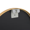 120cm Oval Wall Mirror Full Length Metal Framed Bedroom Dressing Room Make-Up UK