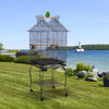 Open Top Large Metal Rolling Bird Cage for Budgie Parrot Canary Cockatiel 139cm
