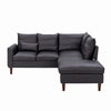 L-Shaped Corner Sofa, Sectional Couch with Built-in USB Port Chaise